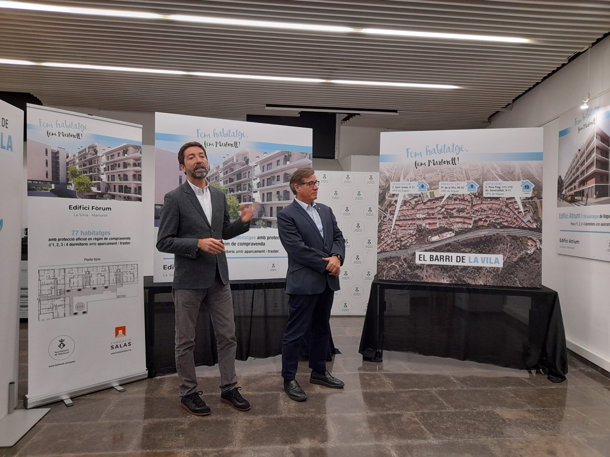 Martorell presenta les noves promocions amb 114 habitatges de protecció