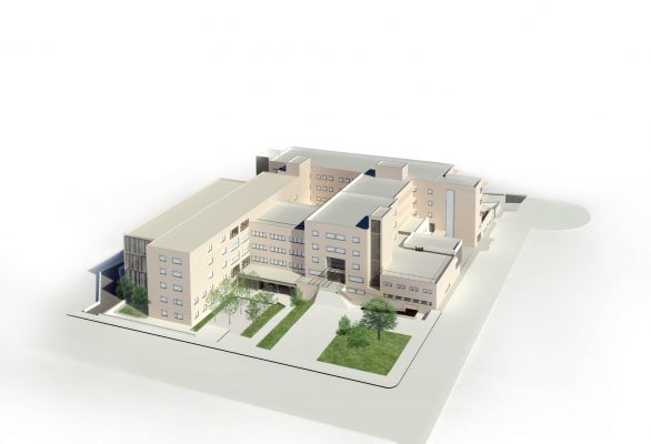 La Bustia Hospital de Martorell Render ampliacio