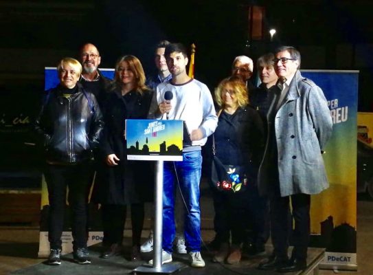 La Bustia presentacio de David Romero Junts per Sant Andreu