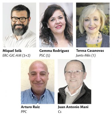 La Bustia eleccions municipals 2019 candidats Collbato