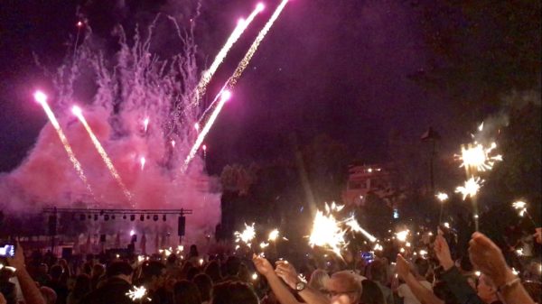 La Bustia festa de la musica piromusical Festa Major Olesa 2019