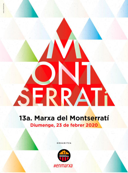 Cartell 13a Marxa del Montserrati
