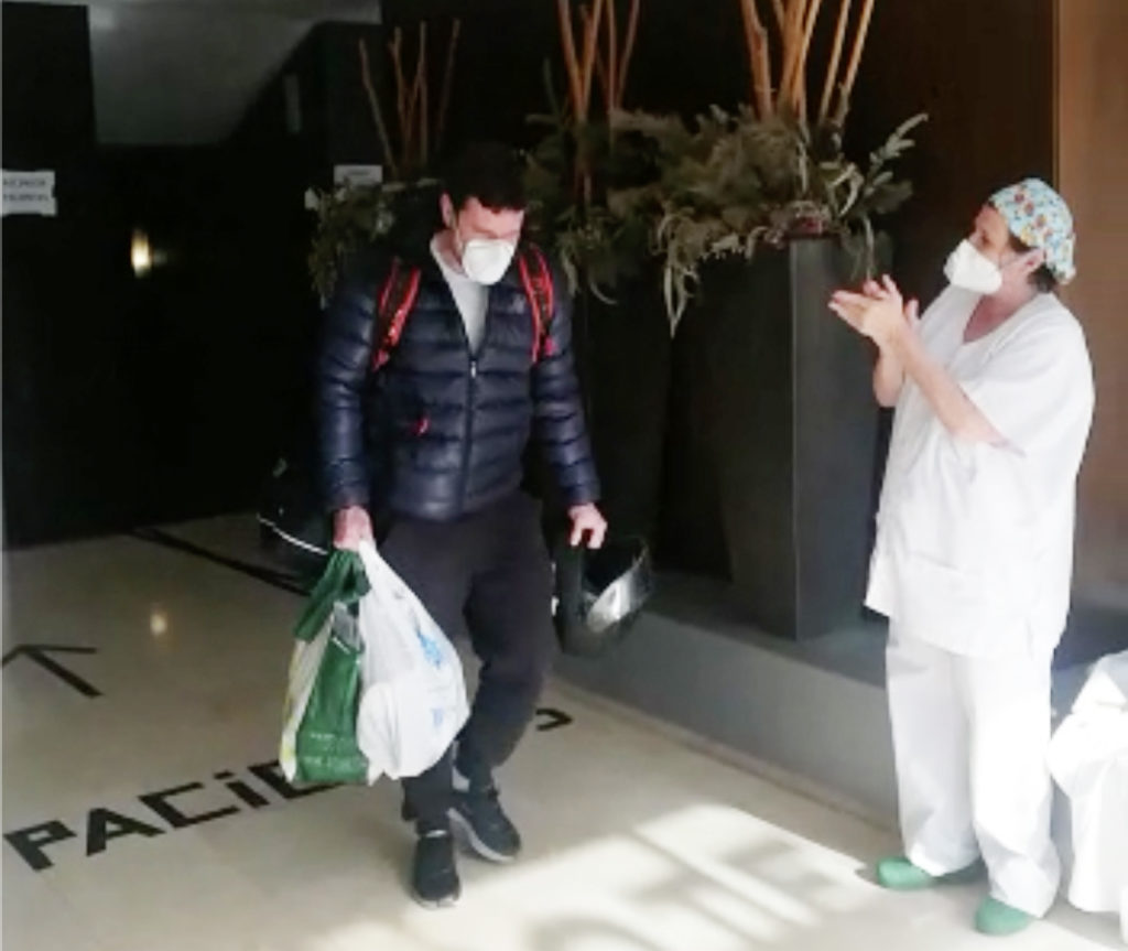 La Bustia primers pacients alta coronavirus Hotel Salut Ciutat Martorell