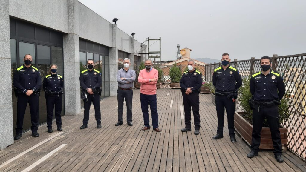 La Bustia agents Policia Local Sant Andreu