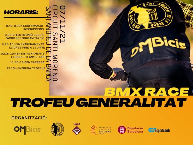 La Bustia cartell Trofeu de la Generalitat BMX Sant Andreu
