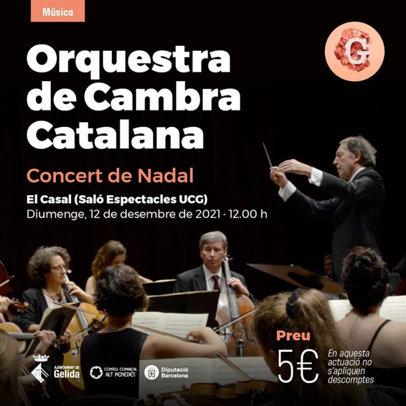 La Bustia concert nadal Orquestra Cambra Catalana Gelida