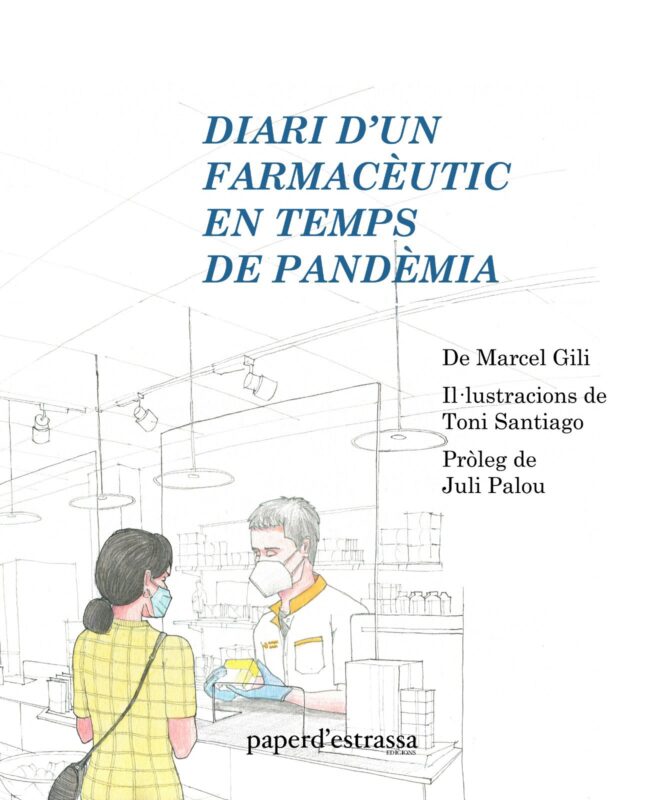 La Bustia portada llibre Diari farmaceutic en temps de pandemia