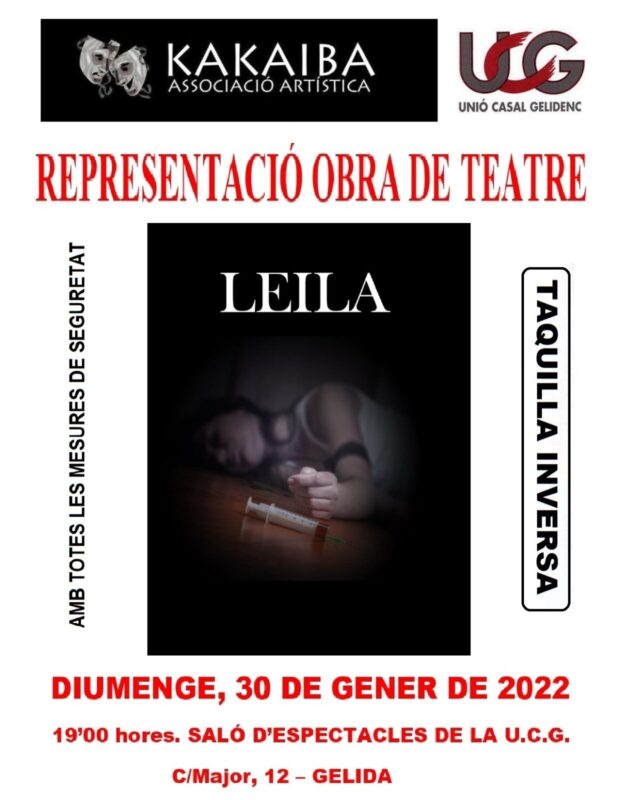 La Bustia cartell Leila Gelida