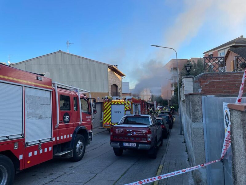 La Bustia incendi Sant Andreu