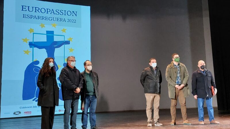 La Bustia presentacio cartell i programa Europassion Esparreguera 2022 (2)