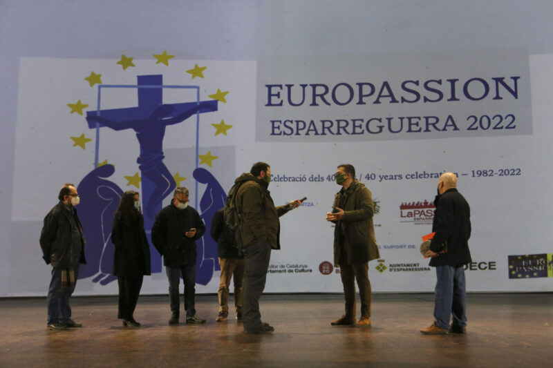 La Bustia presentacio cartell i programa Europassion Esparreguera 2022 (3)