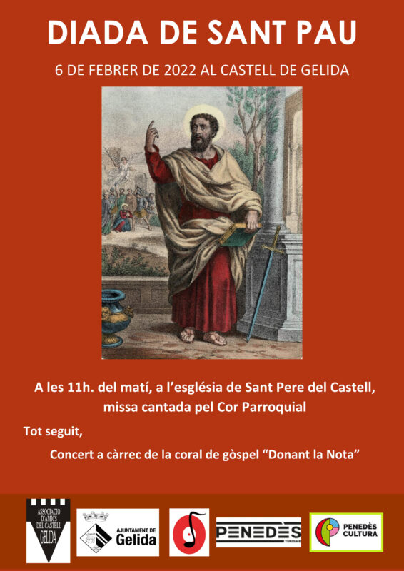 La Bustia cartell Diada Sant Pau Gelida