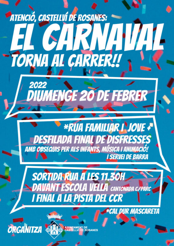 La Bustia cartell carnaval Castellvi