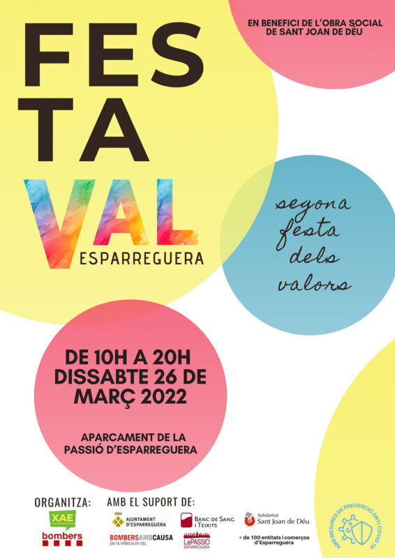 La Bustia cartell festival valors Esparreguera