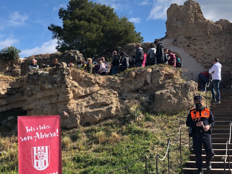 La Bustia jornada portes obertes castell i balco Montserrat Abrera 3