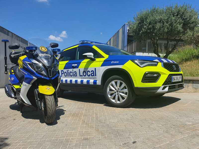 La Bustia nous vehicles Policia Local Esparreguera