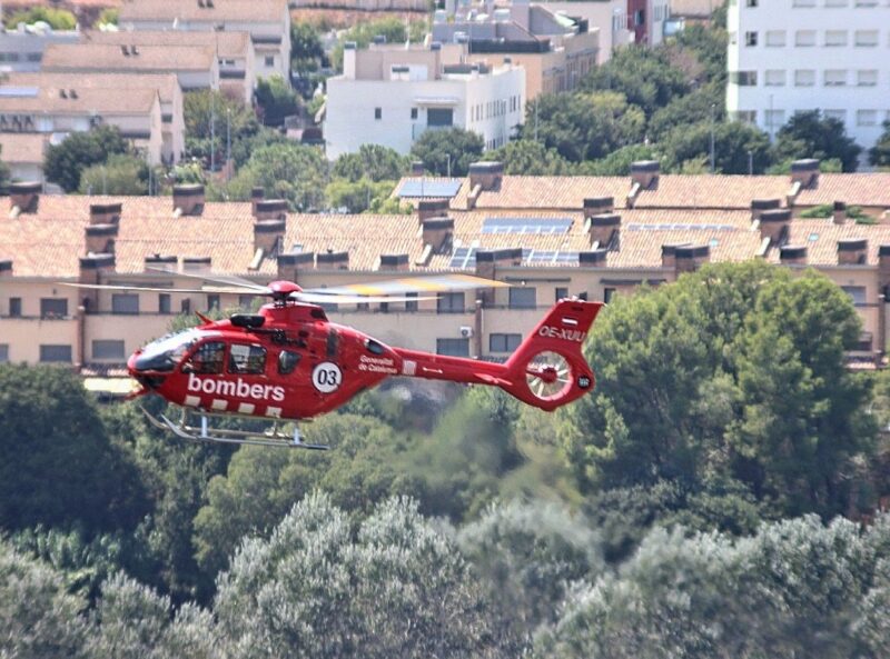 La Bustia helicopter recerca home perdut Can Vilalba Abrera