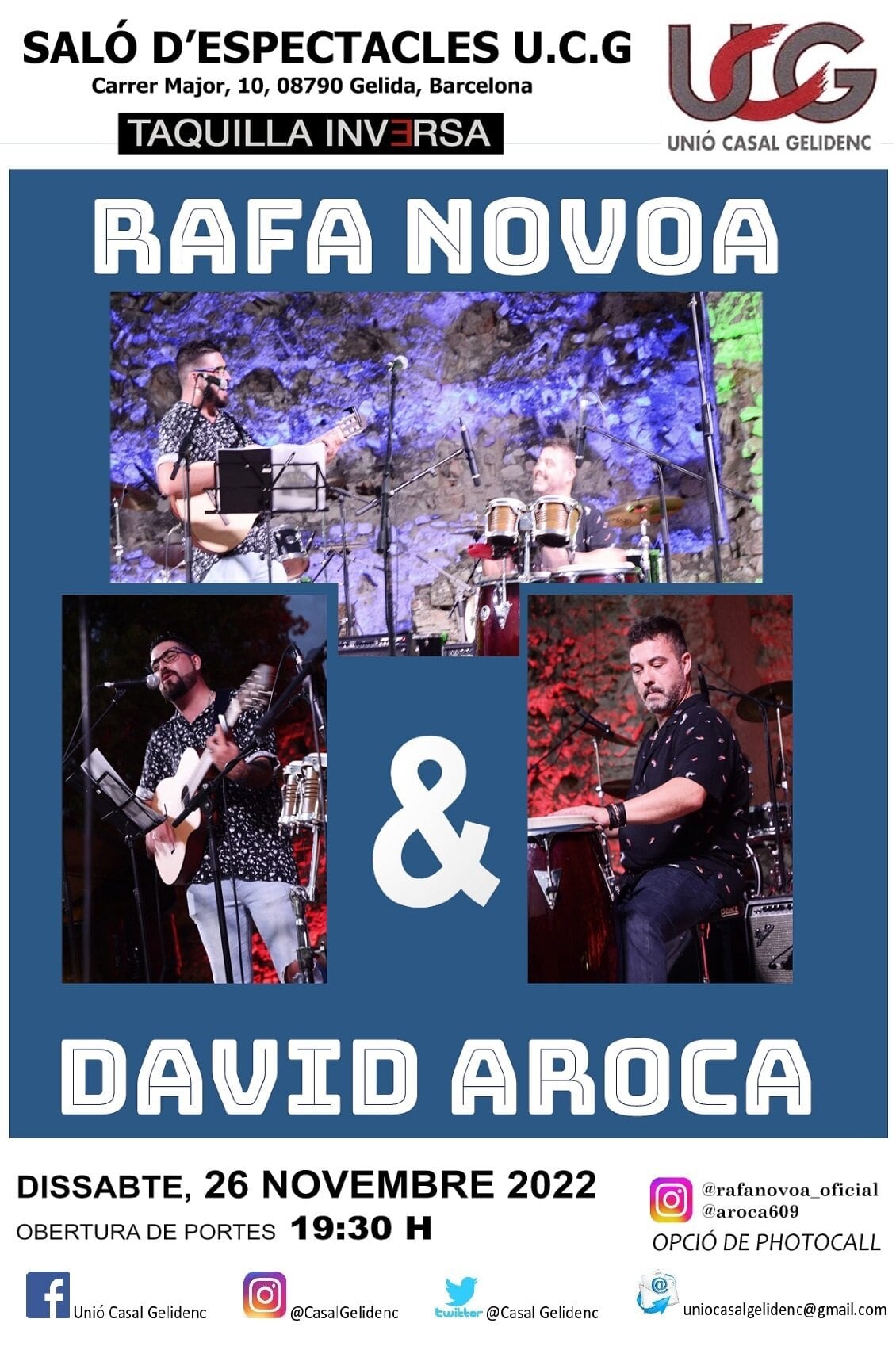 La Bustia cartell Rafa Novoa i David Aroca