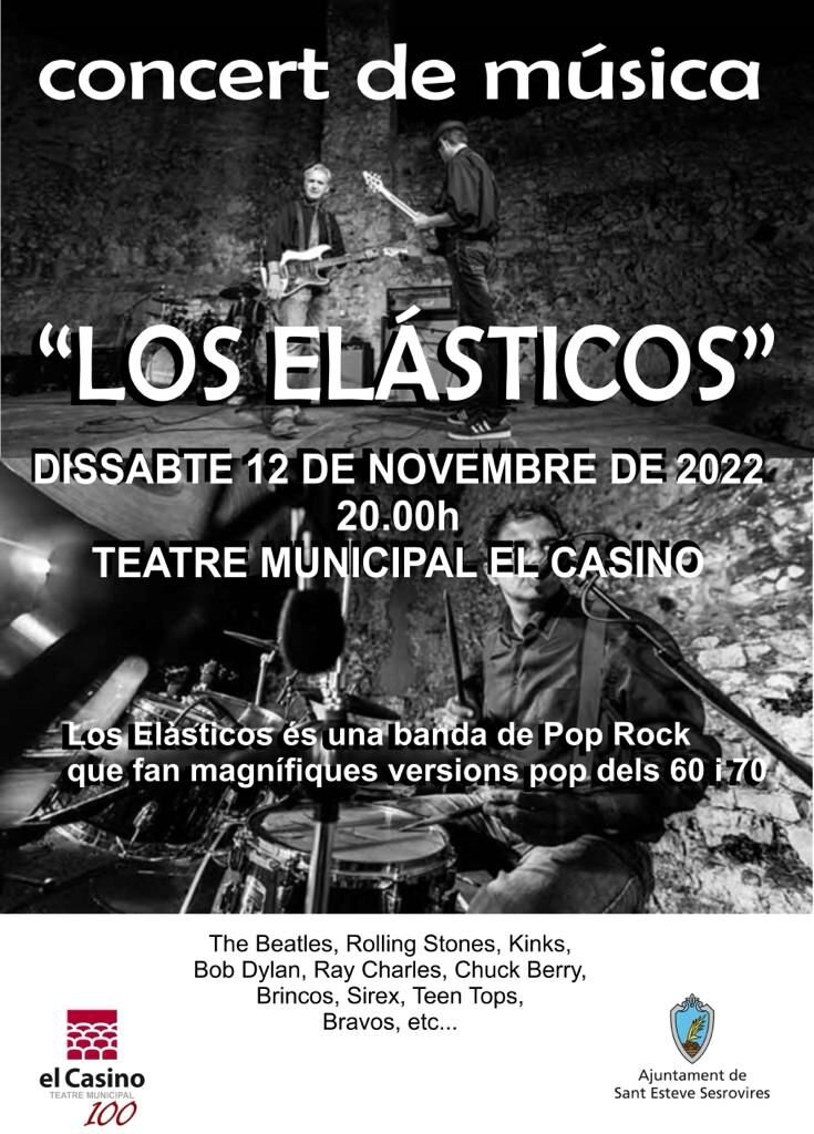 La Bustia cartell concert Los Elasticos