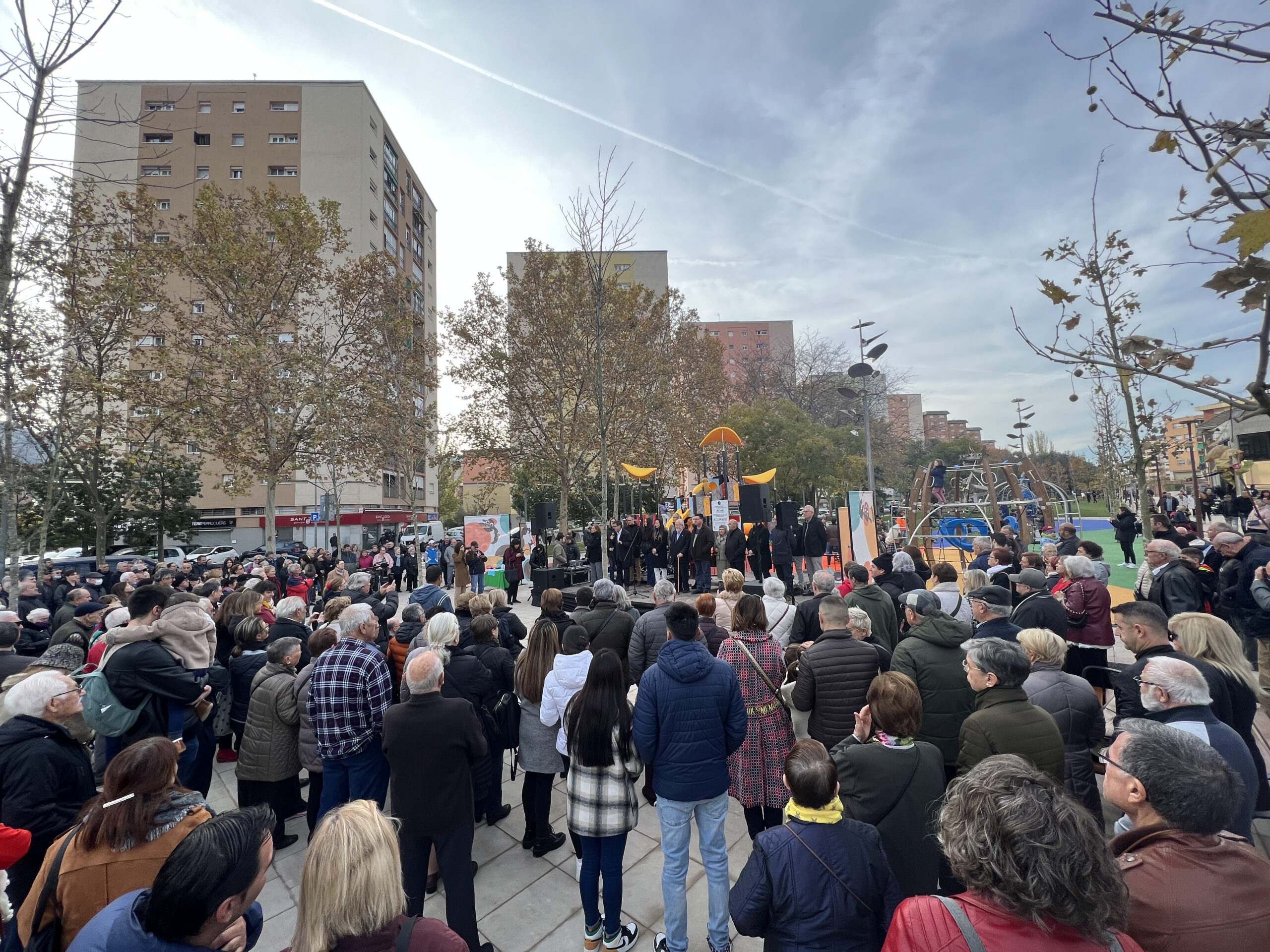 La Bustia inauguracio reforma passeig de Catalunya Martorell 1
