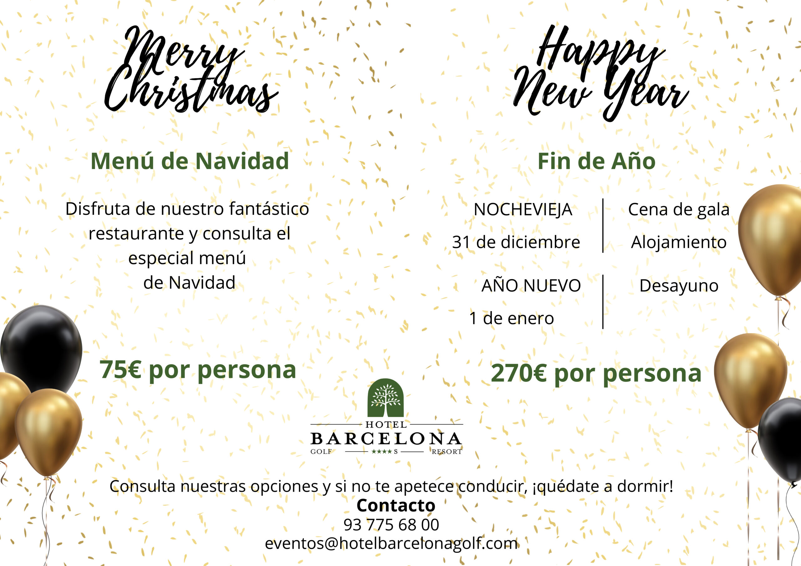 La Bustia Nadal i cap any Hotel BCN Golf Sant Esteve 2022