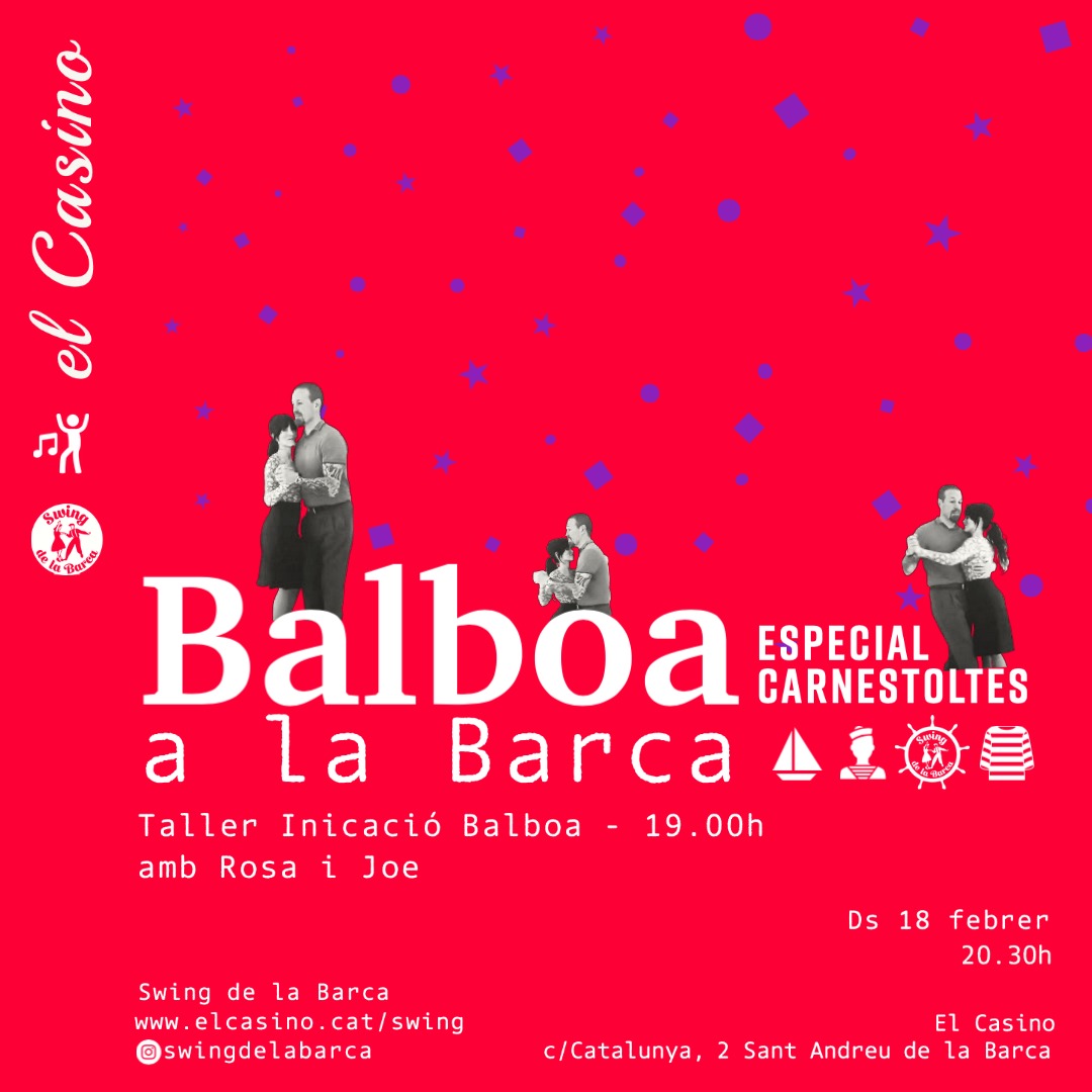La Bustia cartell Balboa Sant Andreu