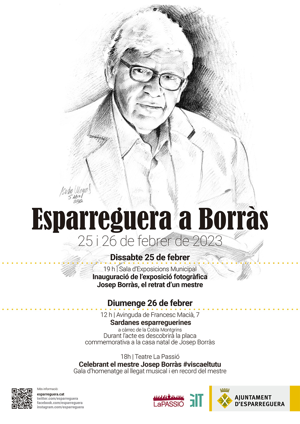 La Bustia cartell Esparreguera a Borras