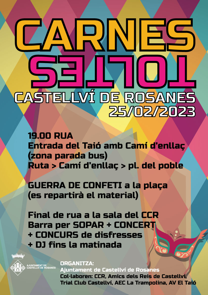 La Bustia cartell carnaval Castellvi