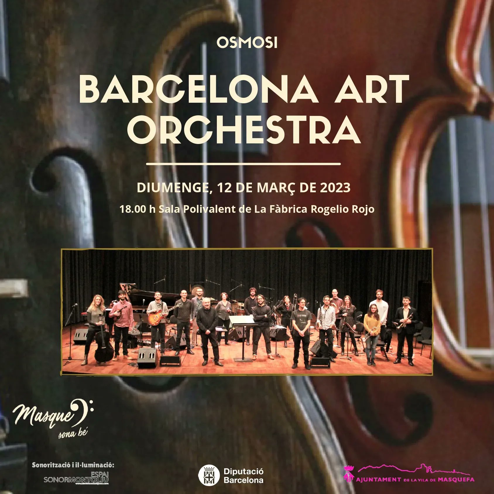 La Bustia cartell Barcelona Art Orchestra