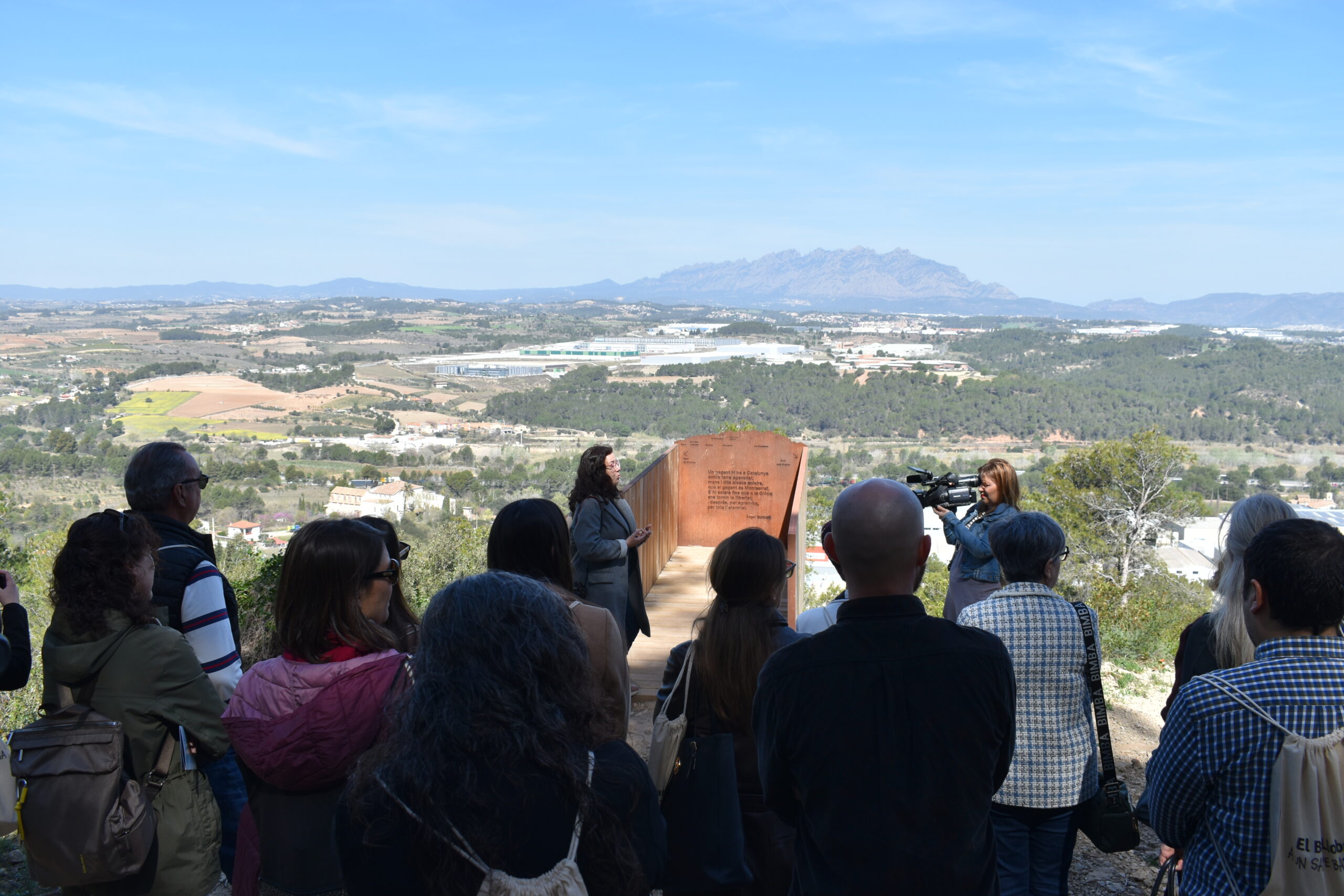 La Bustia inauguracio projecte Els Set Balcons de Montserrat (2)