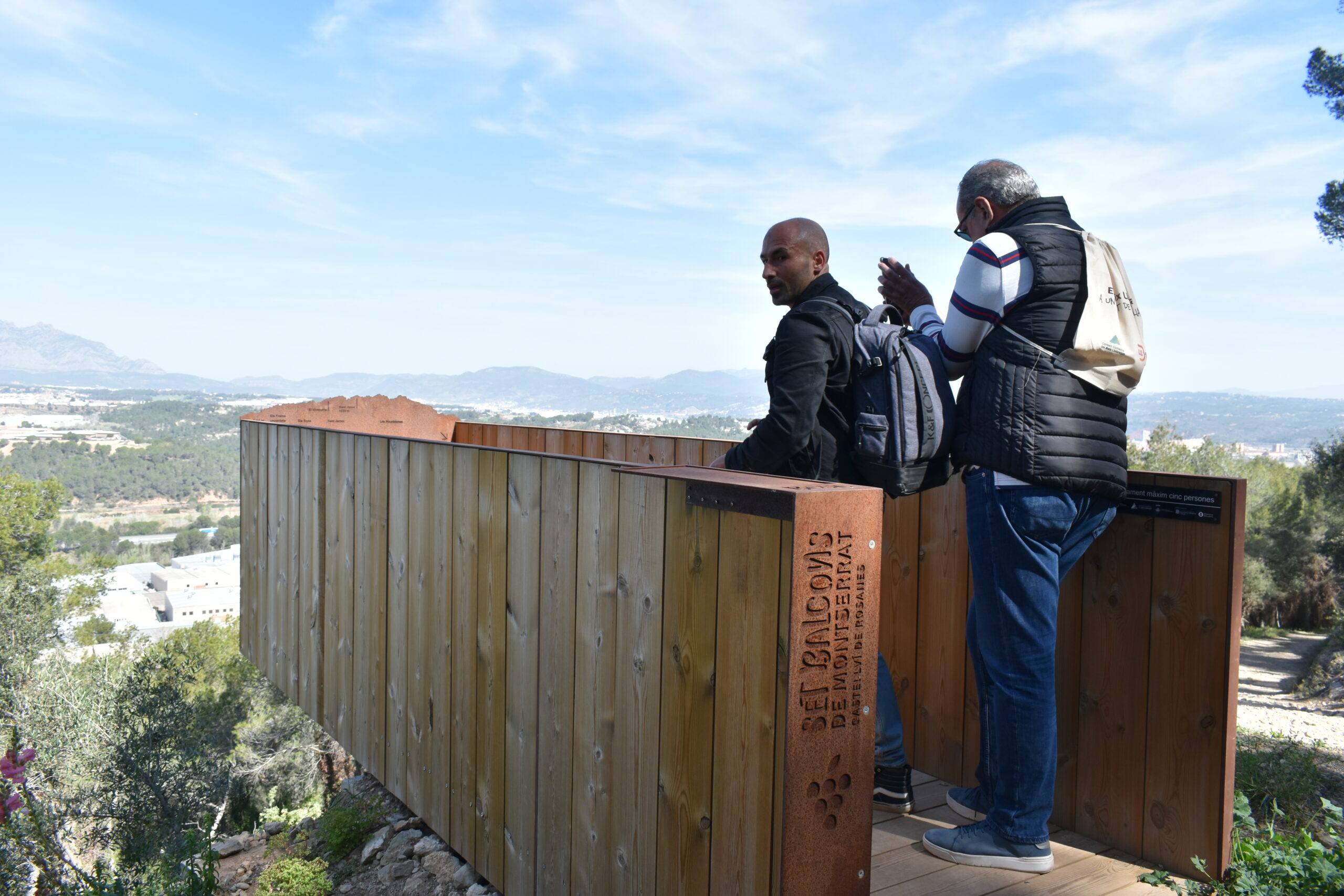 La Bustia inauguracio projecte Els Set Balcons de Montserrat (3)