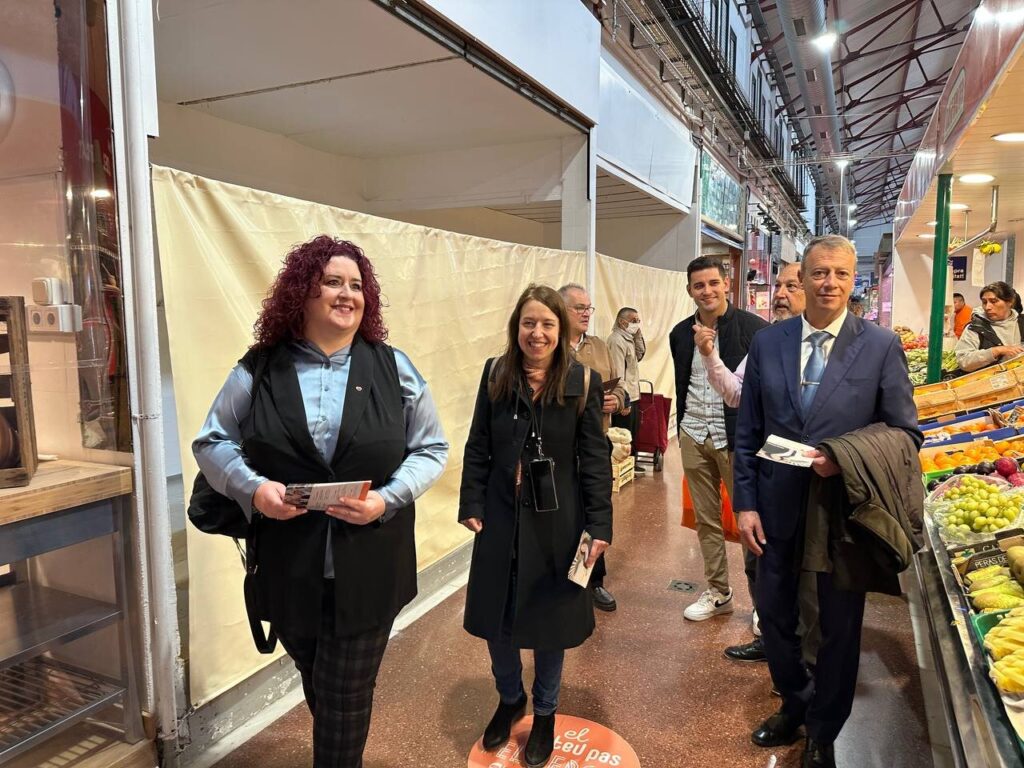 La Bustia visita diputada Marina Bravo Cs Olesa (2)