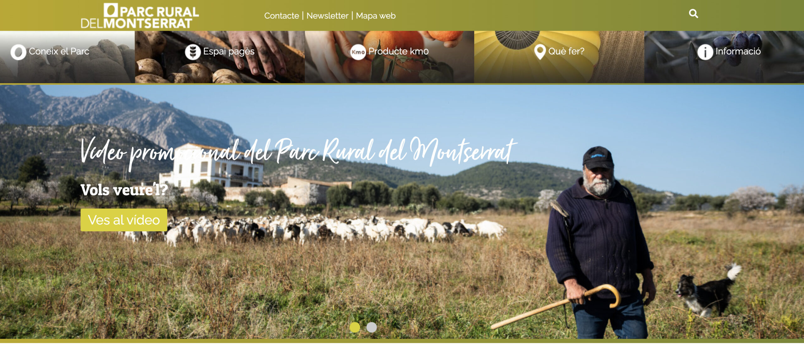 La Bustia web portada Parc Rural Montserra