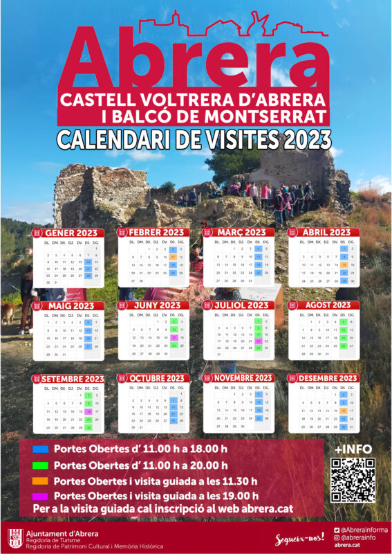 La Bustia Castell Voltrera Abrera i Balco Montserrat 2023