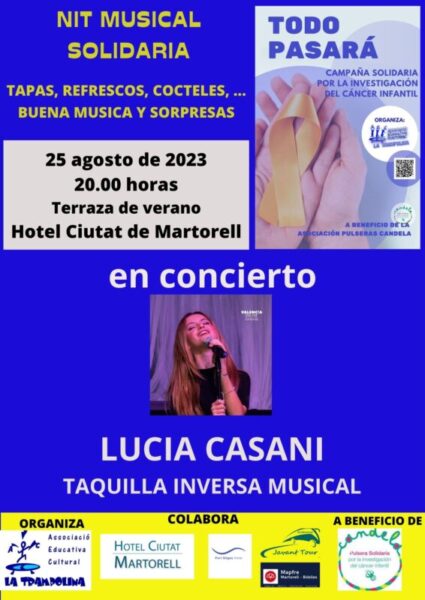 La Bustia cartell nit musical amb Lucia Casani La Trampolina