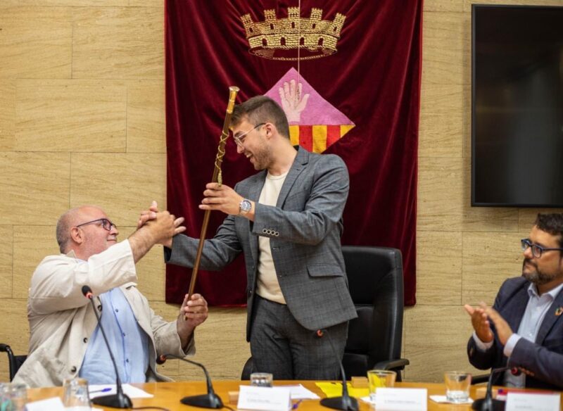 Roger Vázquez és el nou alcalde de Masquefa pel pacte de govern de Sumem i ERC