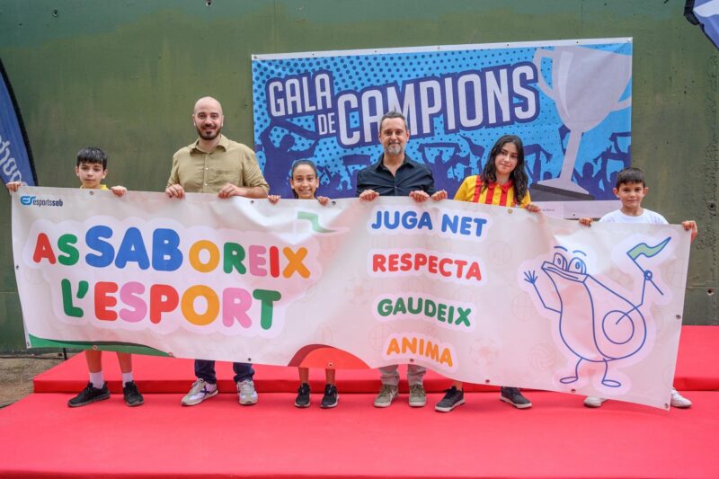 La Bustia campanya fair play gala dels Campions i les Campiones Sant Andreu