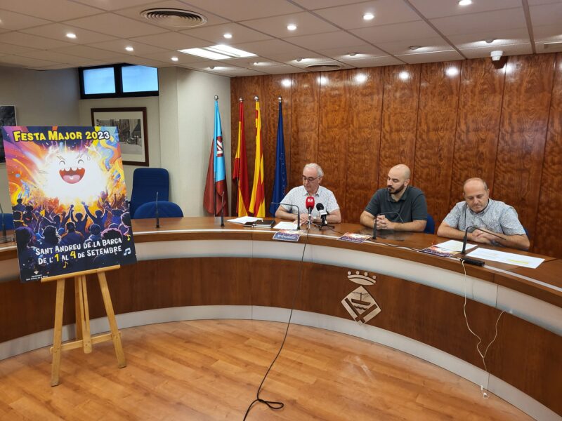 La Bustia presentacio cartell i programa Festa Major Sant Andreu