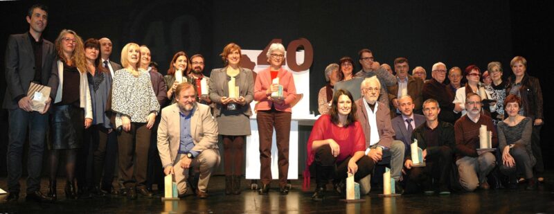 La Bustia premi reconeixement cultural 2014 Associacio Beques Lola Lizaran Andreu Sitjar Esparreguera