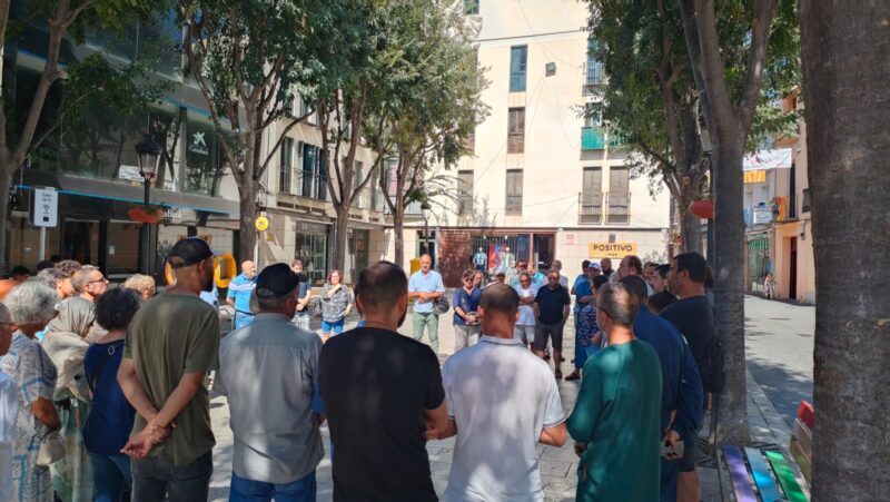 La Bustia minut silenci Marroc a Esparreguera