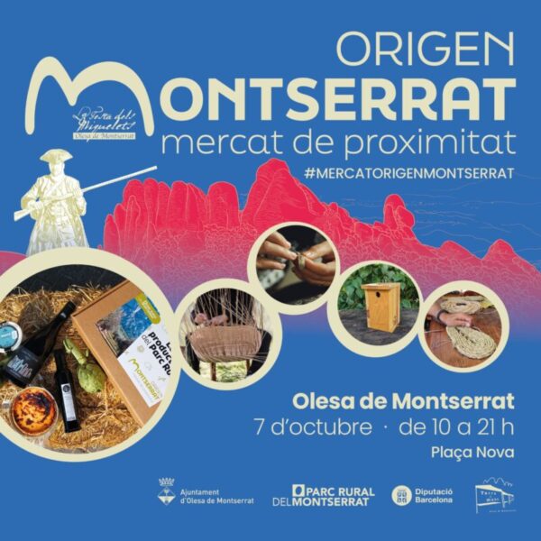 La Bustia cartell Mercat Origen Montserrat