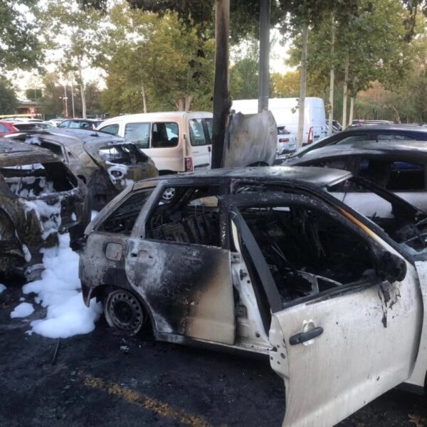 La Bustia incendi cotxes Martorell1