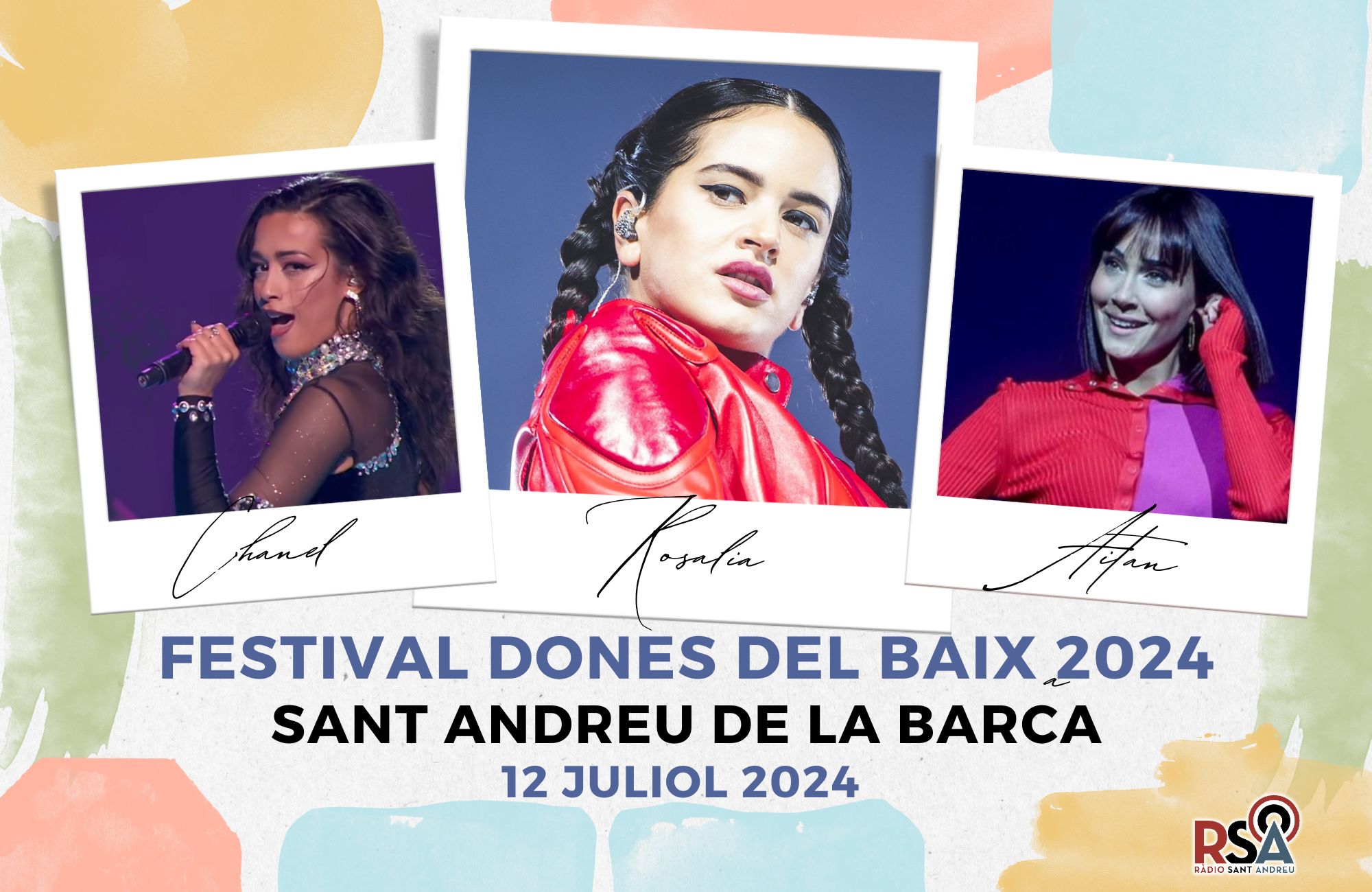 La Bustia Festival dones del Baix 2024 Sant Andreu Radio Sant Andreu 28 desembre 2023
