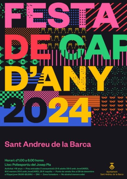 La Bustia cartell cap any Sant Andreu