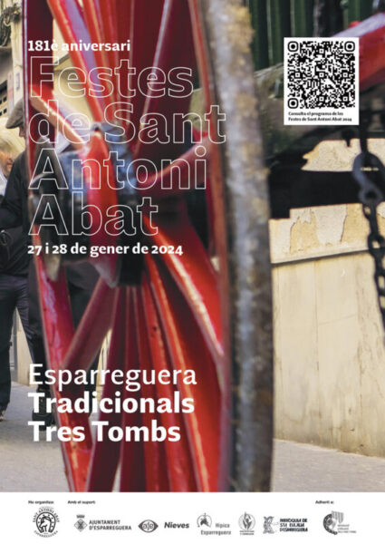 La Bustia cartell festes Sant Antoni Abat Esparreguera