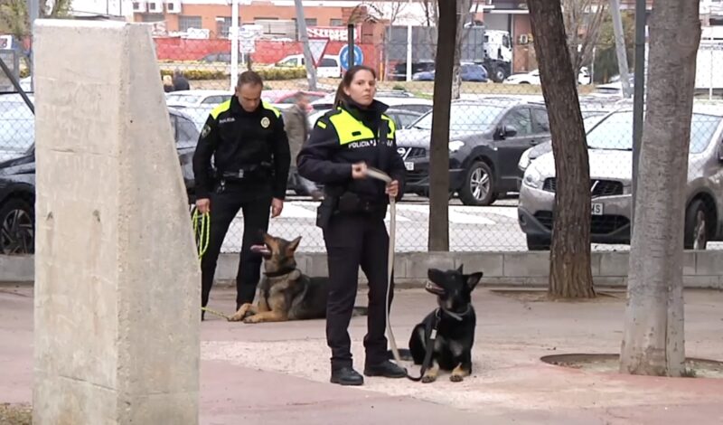 La Bustia unitats canines Sant Andreu
