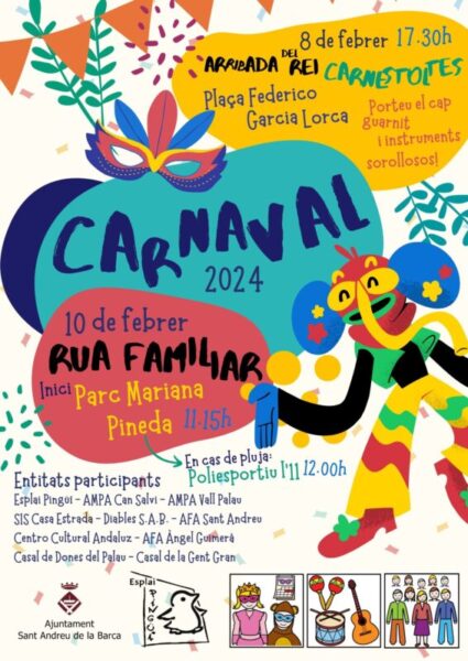 La Bustia cartell Carnaval Sant Andreu