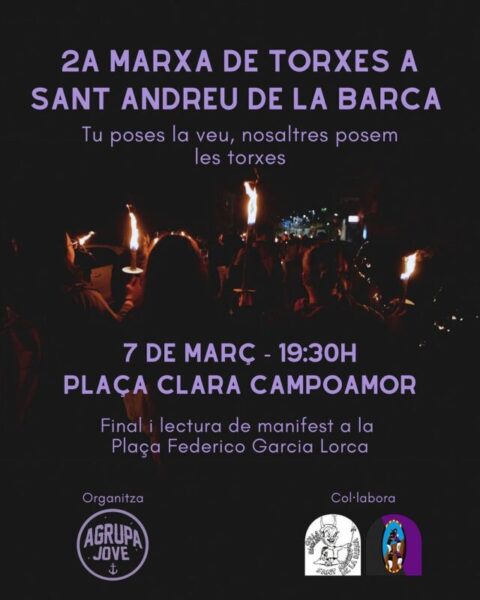 La Bustia 8M Sant Andreu