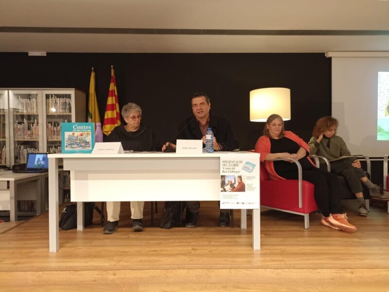 La Bustia acte presentacio llibre Contes del Baix Llobregat Joana Llordella Esparreguera