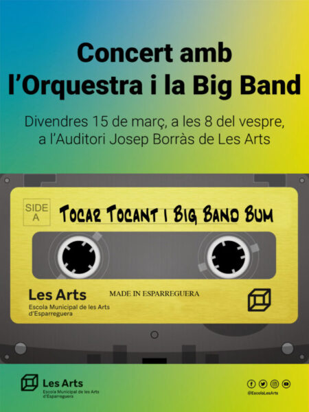 La Bustia cartell concert Orquestra i Big Band
